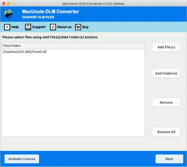 free olm converter for mac